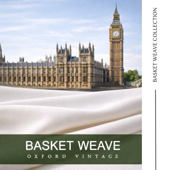 BASKET WEAVE COLLECTION จำหน่ายผ้าคอตตอนและโพลีเอสเตอร์ ตัดเสื้อเชิ้ต - จำหน่ายผ้าเสื้อเชิ้ตและผ้ายูนิฟอร์ม - ดีไฟเนสต์ แฟบริค