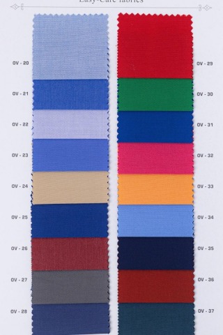 Cotton shirt fabric, sold by the yard.