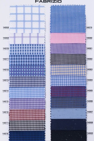 Selling uniform fabric by the roll.